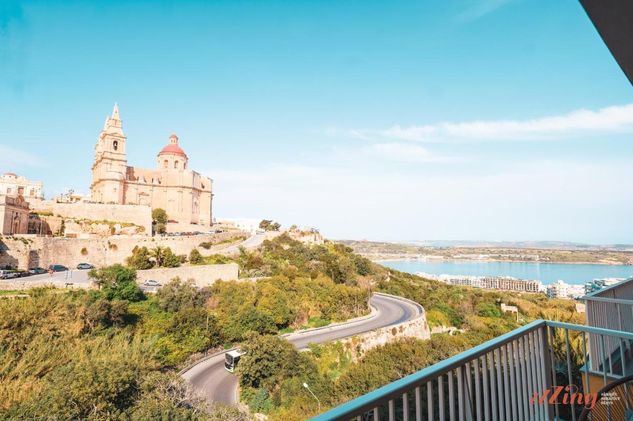 A Holiday Home In Mellieha With Gorgeous Views Экстерьер фото